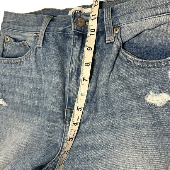 Pistola High Rise Boyfriend Destroyed Jeans Sz 27 - Picture 9 of 12